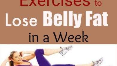 11 Best Flat Stomach Exercises to Lose Belly Fat in a Week at Home