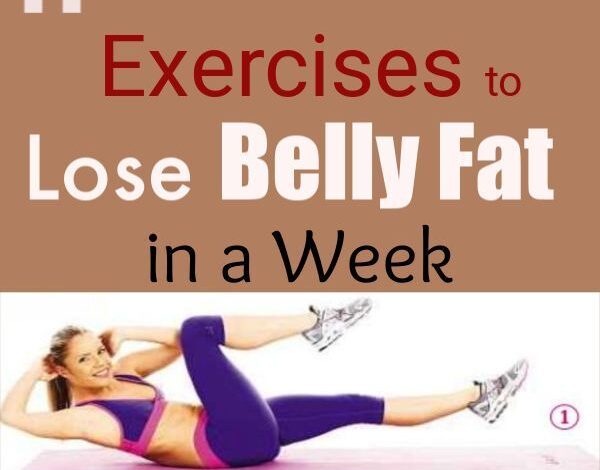 11 Best Flat Stomach Exercises to Lose Belly Fat in a Week at Home